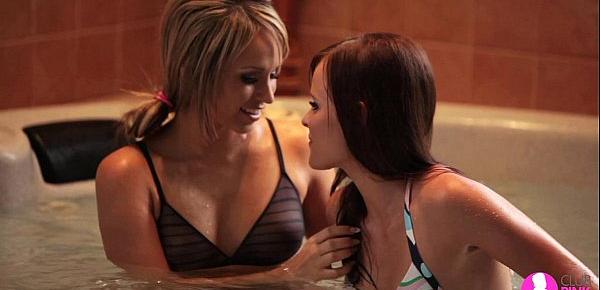  Lesbian Jacuzzi Sex with Jo (Monica Sweet) and Aleska Diamond